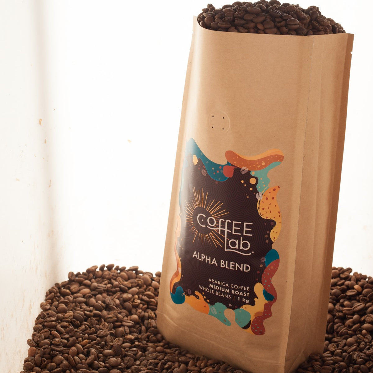 Premium Roasted Coffee - Coffee Lab Alpha Blend